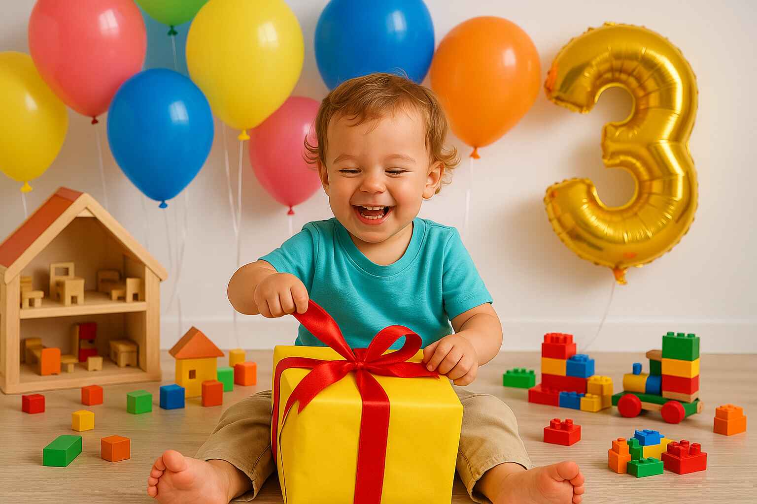Cover: Cadeautips voor de 3e verjaardag in 2025: origineel & leerzaam