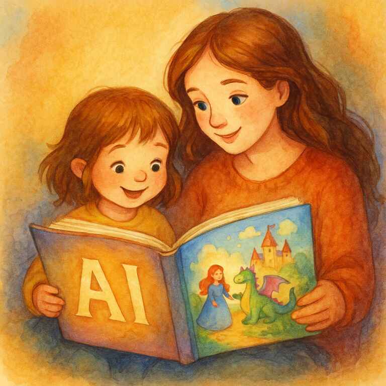 Cover: Hoe je een kinderboek maakt met AI