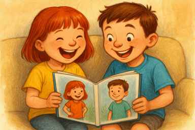 Persoonlijk kinderboek voor het gezin