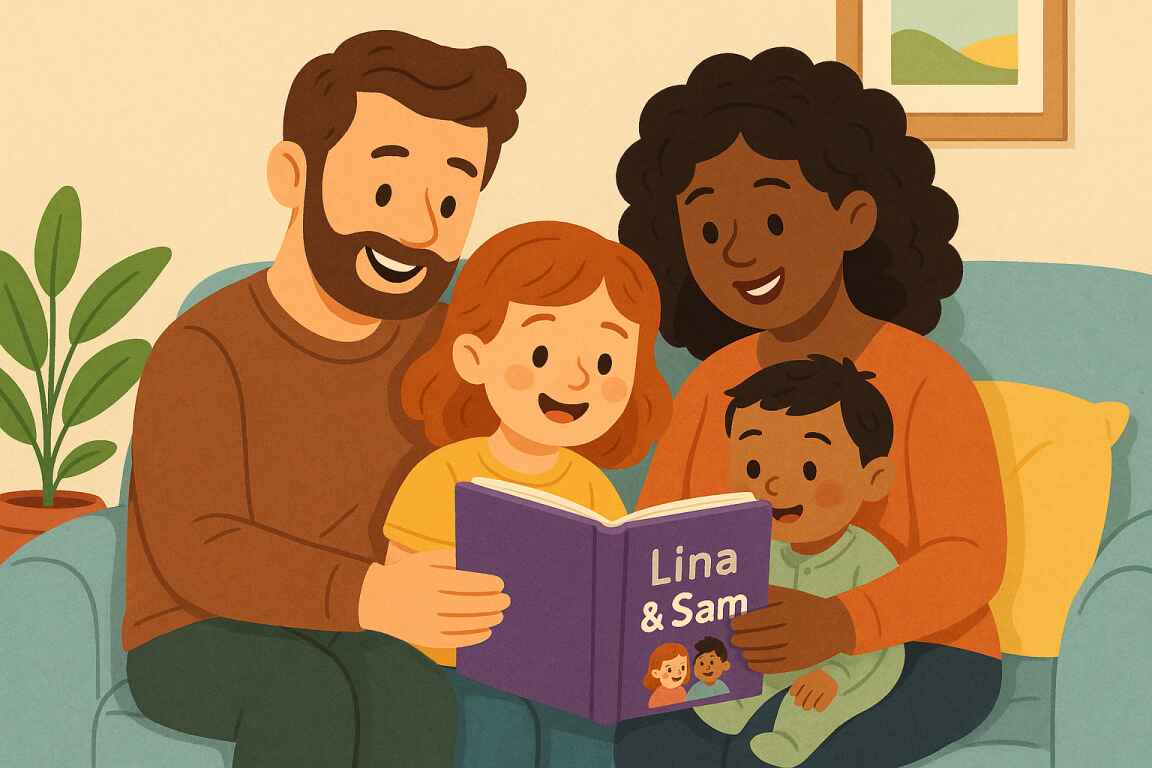 Cover: Een persoonlijk kinderboek voor het hele gezin