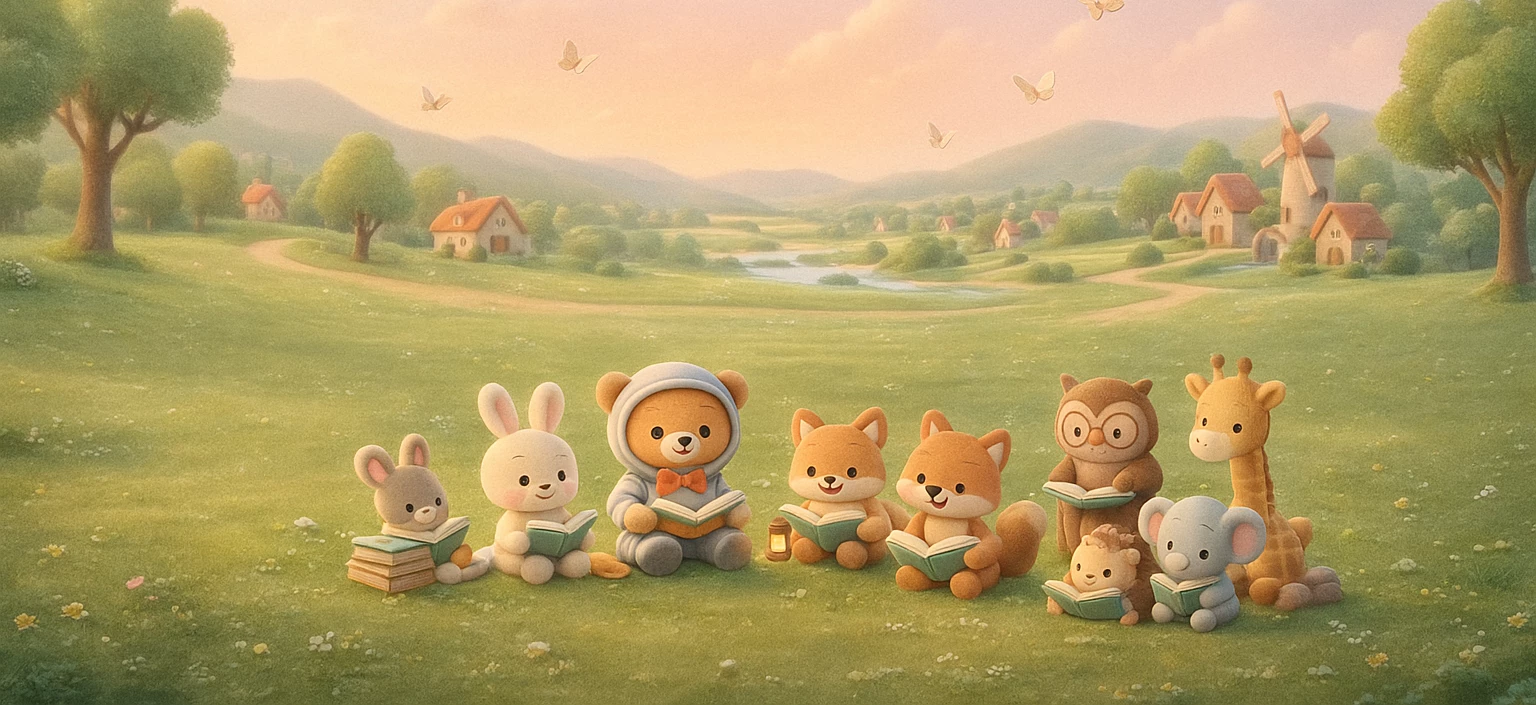 Gepersonaliseerd kinderboek achtergrond