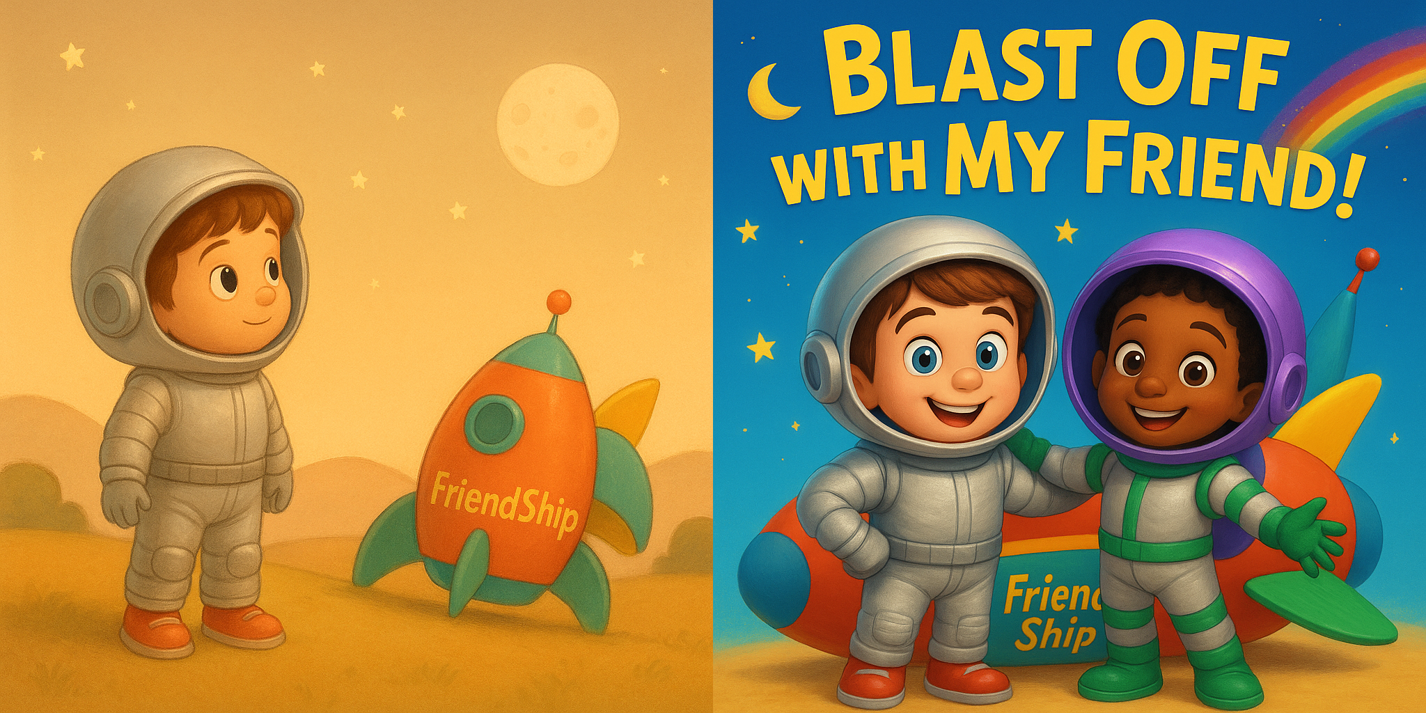 Blast Off with My Friend!