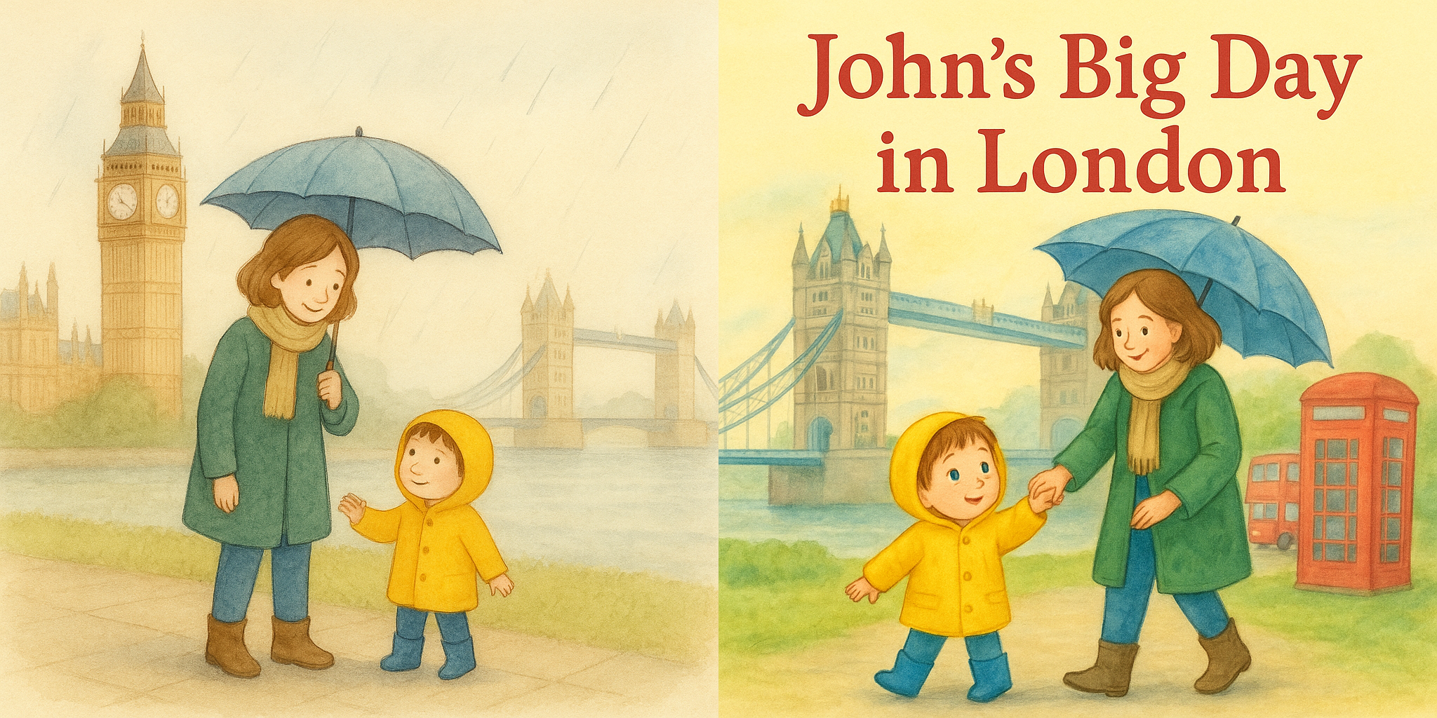 John visits London!
