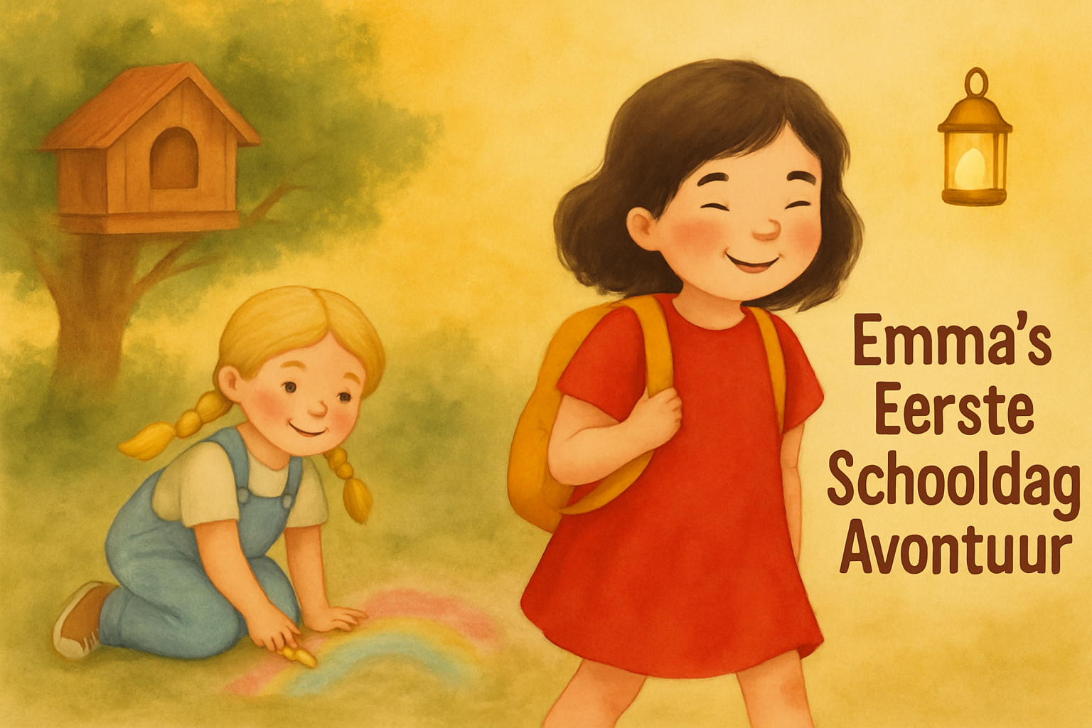 Emma's Eerste Schooldag