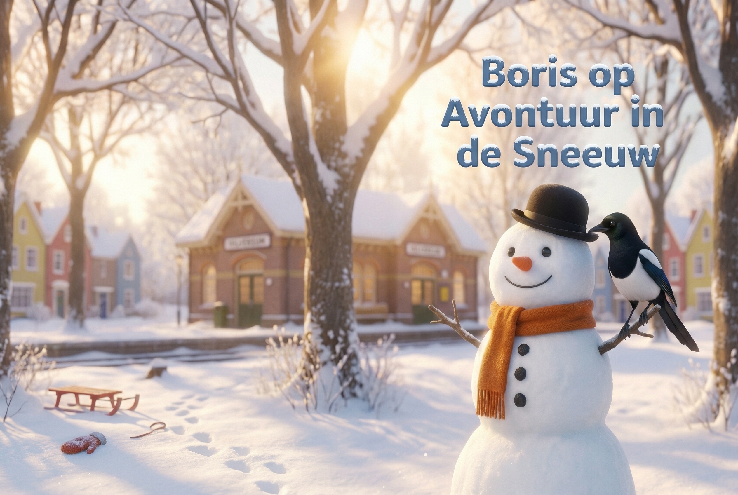 Boris op Avontuur in de Sneeuw