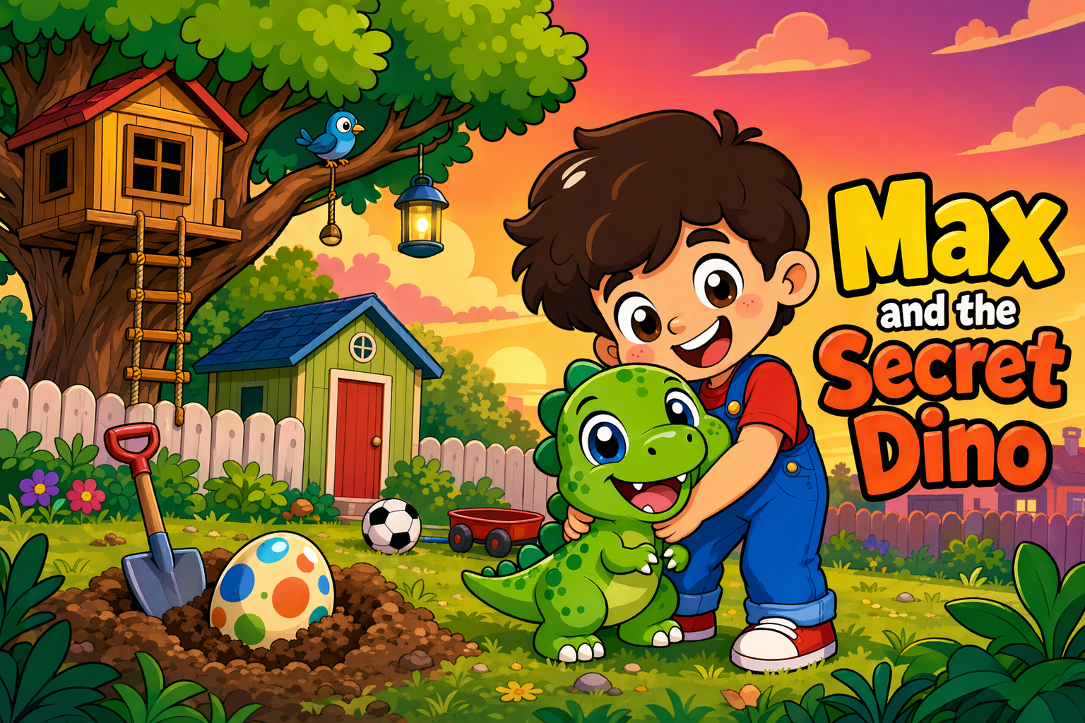 Max and the Secret Dino