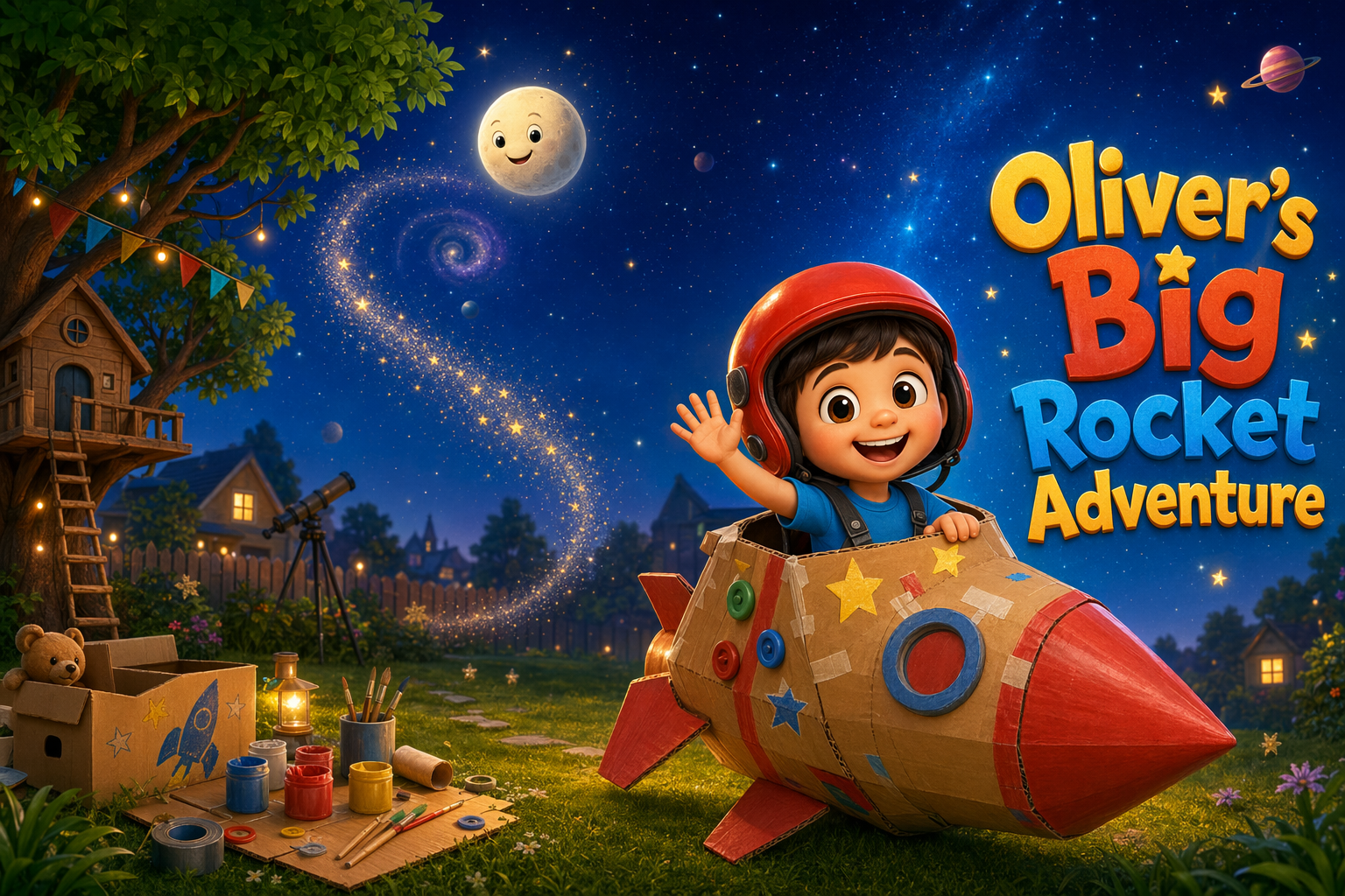 Oliver’s Big Rocket Adventure