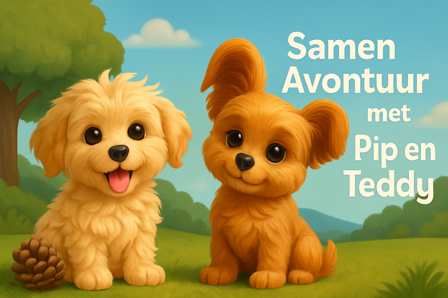 Samen avontuur met Pip en Teddy
